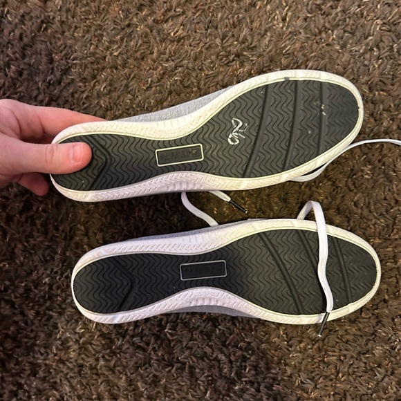 WOMENS SPERRY TOP SIDER SHORE SIDER GRAY BLACK BOAT SHOES STS 93571 SZ 8m - Picture 3 of 5